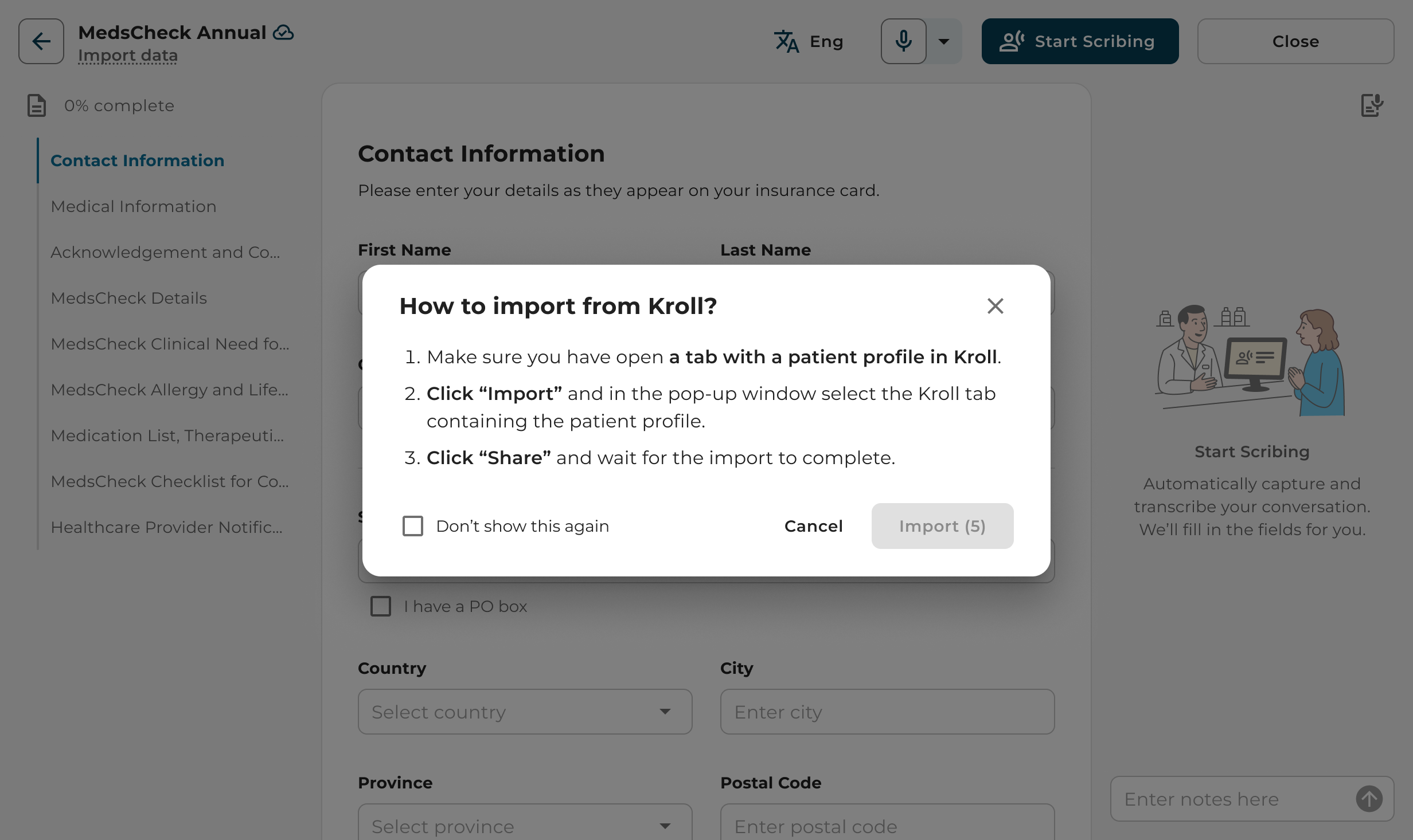 A three-step guide to importing from Kroll
